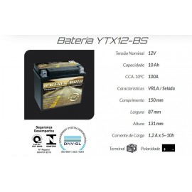 BATERIA YTX12-BS